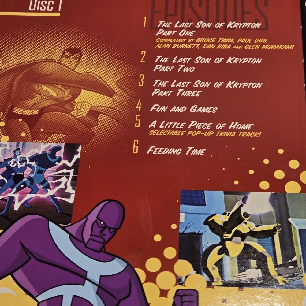 Superman: The Animated Series - DVD Set Volumes 1, 2, & 3 (DC Comics Classic) - Picture 10 of 16